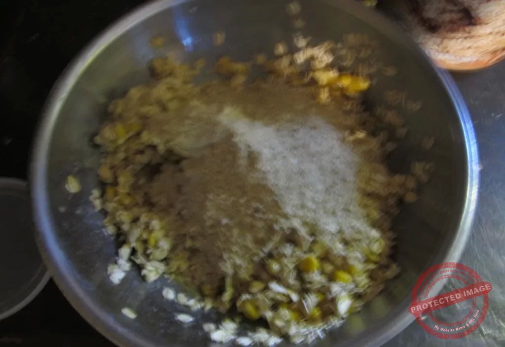 all teh ingredients added to make pack bait